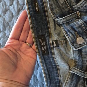 Judy Blue Flare Jeans Blue Classic Denim